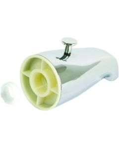 EZ-FLO EZ-15085 Diverter Spout with Face Bushing, 5-1/4 inch Length, Chrome
