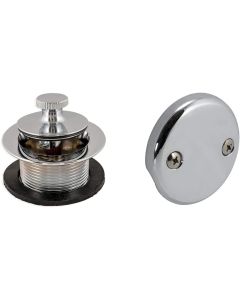 EZ-FLO EZ-35233 Lift-n-Turn Bathtub Drain Assembly 1-1/2 Chrome Coarse Thread