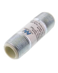 Matco V DNTT043 3/4" x 3" Galvanized Steel Dielectric Nipple w/ Pex Insulator