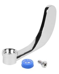 T&S Brass B-WH4C-NS 4" Wrist Action Handle with Blue Index and Screw