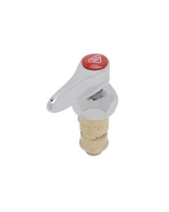 T&S Brass Faucets 012446-25NS Cerama, RTC (Hot) w/ Check Valve, Lever Handle & Bonnet