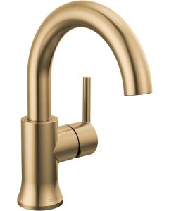 Delta 559HAR-CZ-DST Single Handle Bathroom Faucet In Champagne Bronze