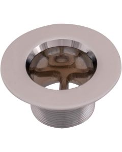 EZ-FLO EZ-35263 Tapped Bathtub Strainer Body, 1-3/8 Inch x 16 Fine Thread, Chrome Plated