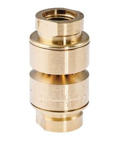 Watts 0792097 LFN9 Vacuum Breaker With Atmospheric Vent, 3/8 in, FNPT, Brass Body, Dual Check, Import