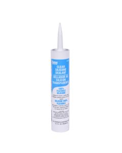 Oatey 30236 General Purpose Silicone Caulk, 10.1 oz Cartridge, Clear