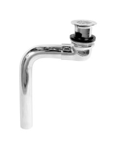 Oatey 760W-1 Dearborn 1-1/4 in. 17 ga Wheelchair Pull-Out Plug Polished Chrome