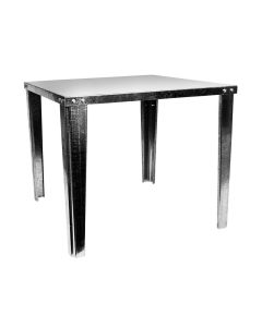 Oatey 34057 Gas Water Heater Stand, 21 in Lx21 in Wx18 in H, Steel