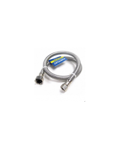 Easyflex EF-FC-38C12F-20, 3/8" C x 1/2" FIP, 20" Long, Easyflex EF-FC-38C12F-20 Stainless Steel Braided Faucet Connector