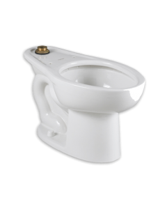 Toilet Bowl without Seat,Flush Valve,Commercial, White, Floor Mount, 116-1/2 inch x 28-1/4 Inch x 14 inch