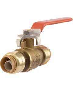 SharkBite 22222-0000LF 1/2 in. Brass Push-to-Connect Ball Valve