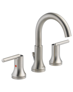 Delta 3559-SSMPU-DST Trinsic: Two Handle Widespread Bathroom Faucet