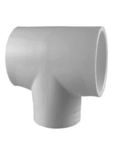 PVC S-40 2400 1/2 in. Schedule 40 PVC S x S x S Tee Fitting