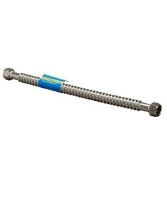 Easyflex EFWC-034-SS-1010-18 Flexible Water Connector - Stainless Steel - 3/4 In. Female NPT X 3/4 In. Female NPT X 18 In. Long