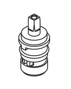 Moen 52000 2 Handle Brass Shell Ceramic Disc Cartridge - Hot