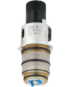 Grohe 47885000 1/2" Thermostatic Compact Cartridge, Unfinished