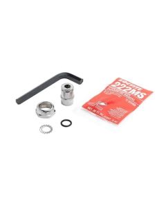 T&S Brass EZ-K T&S Easyinstall Kit: Swivel Nut, Bushing, O-Ring, Lock Washer