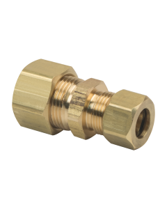 BrassCraft 62-8-6X 1/2 in. O.D. Tube x  3/8 in. O.D. Tube Compression Reducing Union