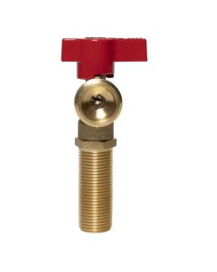 Oatey 38870 Quarter Turn Washing Machine Outlet Valve, 3/4 In, C, 100 Psi, Brass Body