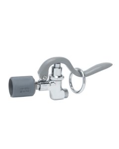 T&S Brass B-0107-J Spray Valve with Low-Flow Spray Tip, 1.07 Gpm, Gray