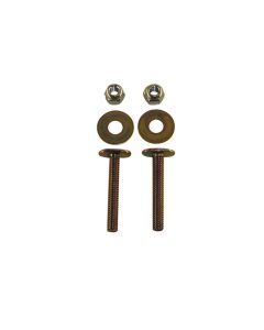 Braxton Harris CB52PR2CD 5/16″ x 2-1/4″ Closet Bolt Set w/ Oval Washers