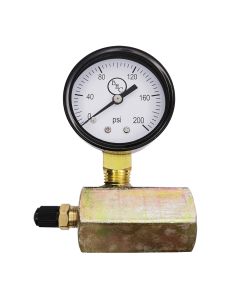 Braxton Harris GTG100 100 lb Gas Test Gauge Assembly w/ 3/4″ FIP Connection