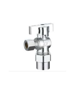Easyflex EFSV-AG-12CP38C Angle Stop Valve, 1/2 x 3/8in Nominal