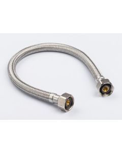 Easyflex EF-FC-38C38C-60  1/2"FIPx1/2"FIPX30" SS Braided Faucet Connector