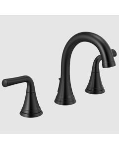 Delta 3533LF-BLMPU Kayra™: Two Handle Widespread Bathroom Faucet
