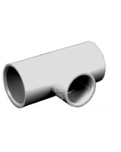 CPVC Fittings CTS2400 3/4 Inch x 3/4 Inch x 1/2 Inch CPVC CTS Tee