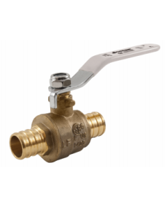 Jomar 103-525PG Valve, Manual Ball Valve, Two-Piece, 1 inch, Lead Free Brass