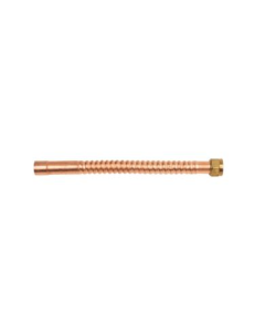 BrassCraft WB034-24N Water Heater Connector, Corrugated Copper, 24 inch, 3/4 inch FIP x 3/4 inch Nom Female/Male Sweat