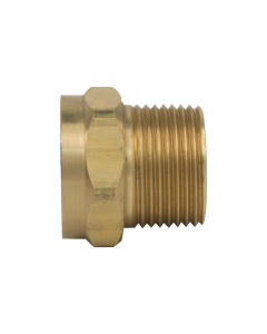 BrassCraft HU21-12-12X 3/4 in. Female Hose Thread x 3/4 in. MIP No-lead Brass Female Garden Hose Adapter Fitting